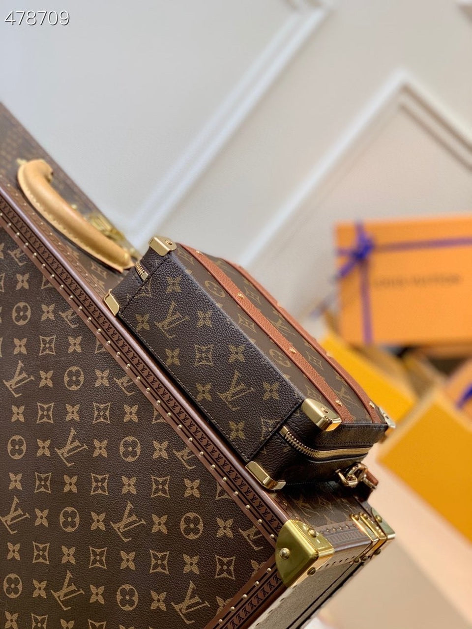 Top Qualityxnba Handle Trunk For Men Bags Canvas Monogram Crossbody Bag
