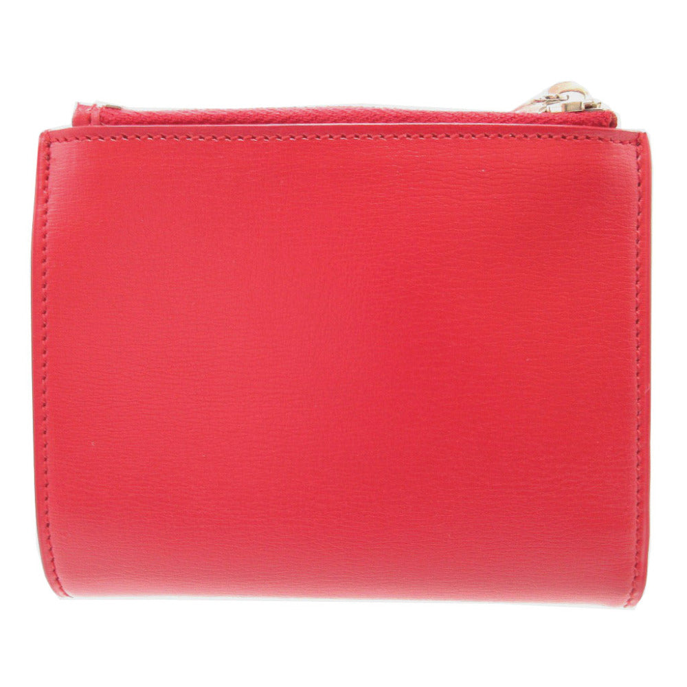 Saint Paris Bifold Wallet Women Travel Bag Leather Red