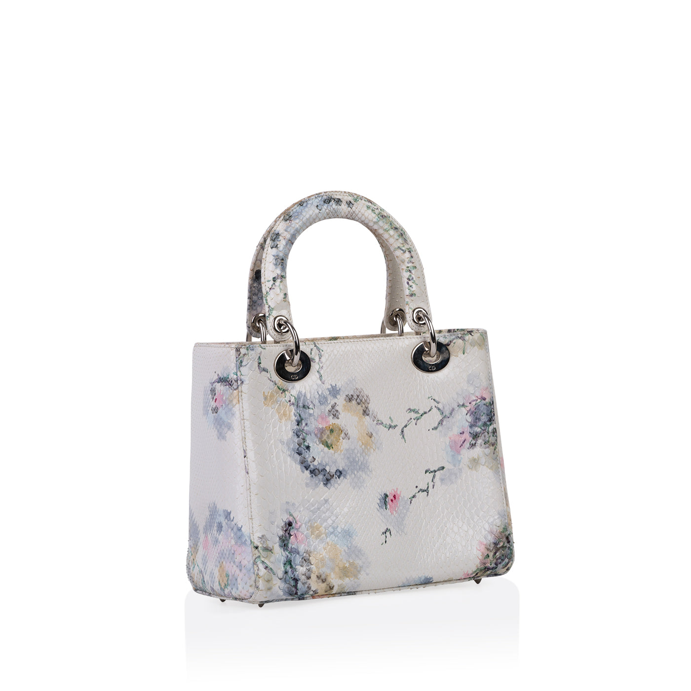 Dior Christian Lady Tote Bag Python