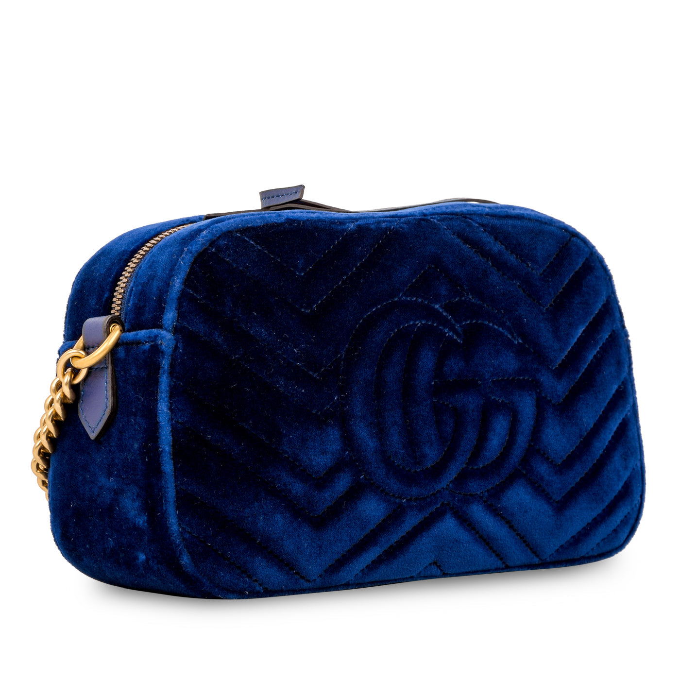 Gucci Velvet Marmont Camera Bag Shoulder Bag