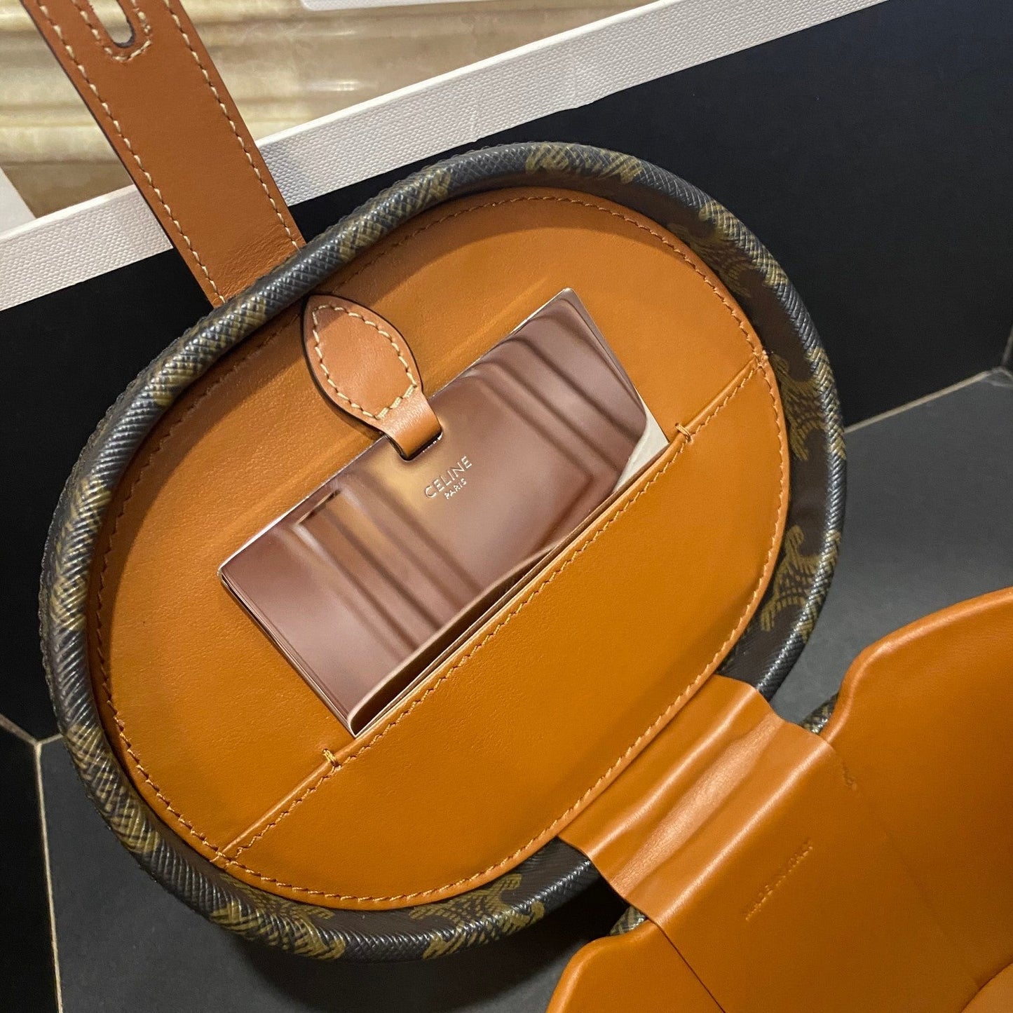 Top Quality Vanity Case In Triomphe For Canvas Tan Travel Bag 4