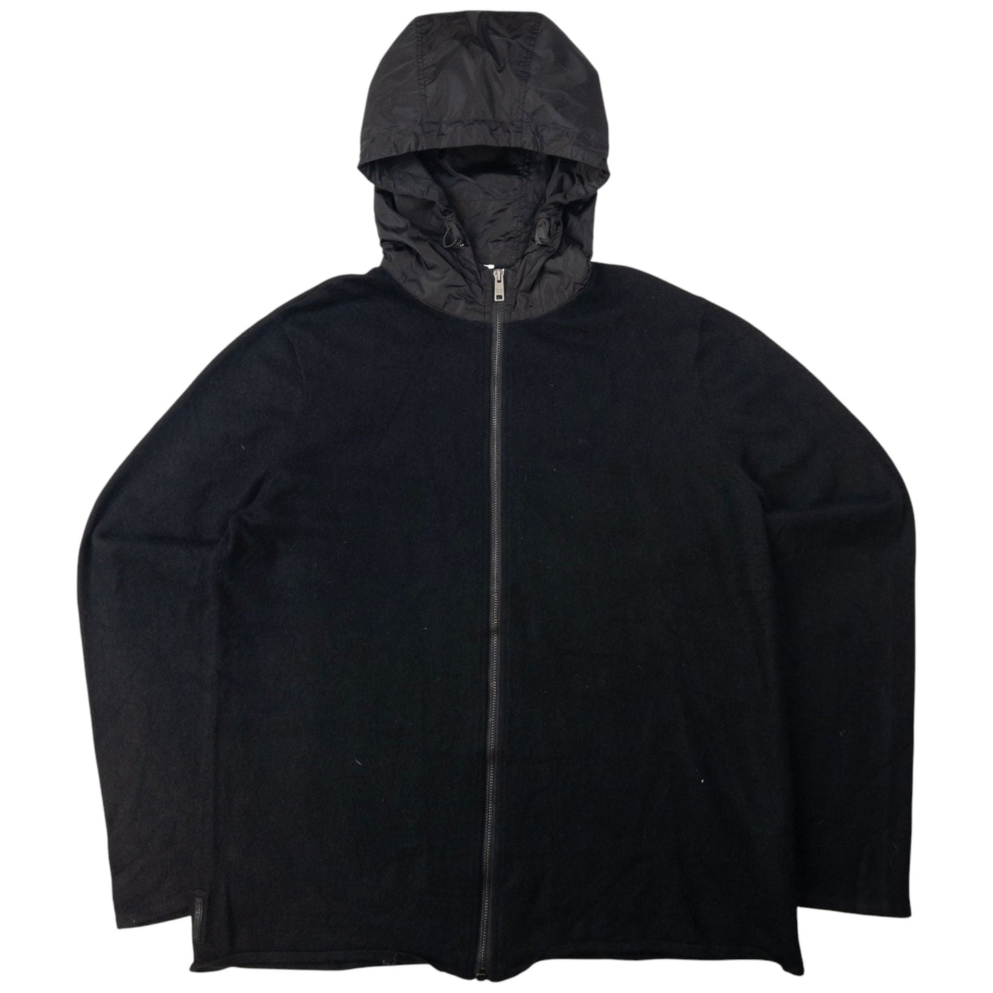 Prada Handbag Up Hoodie Black Zip