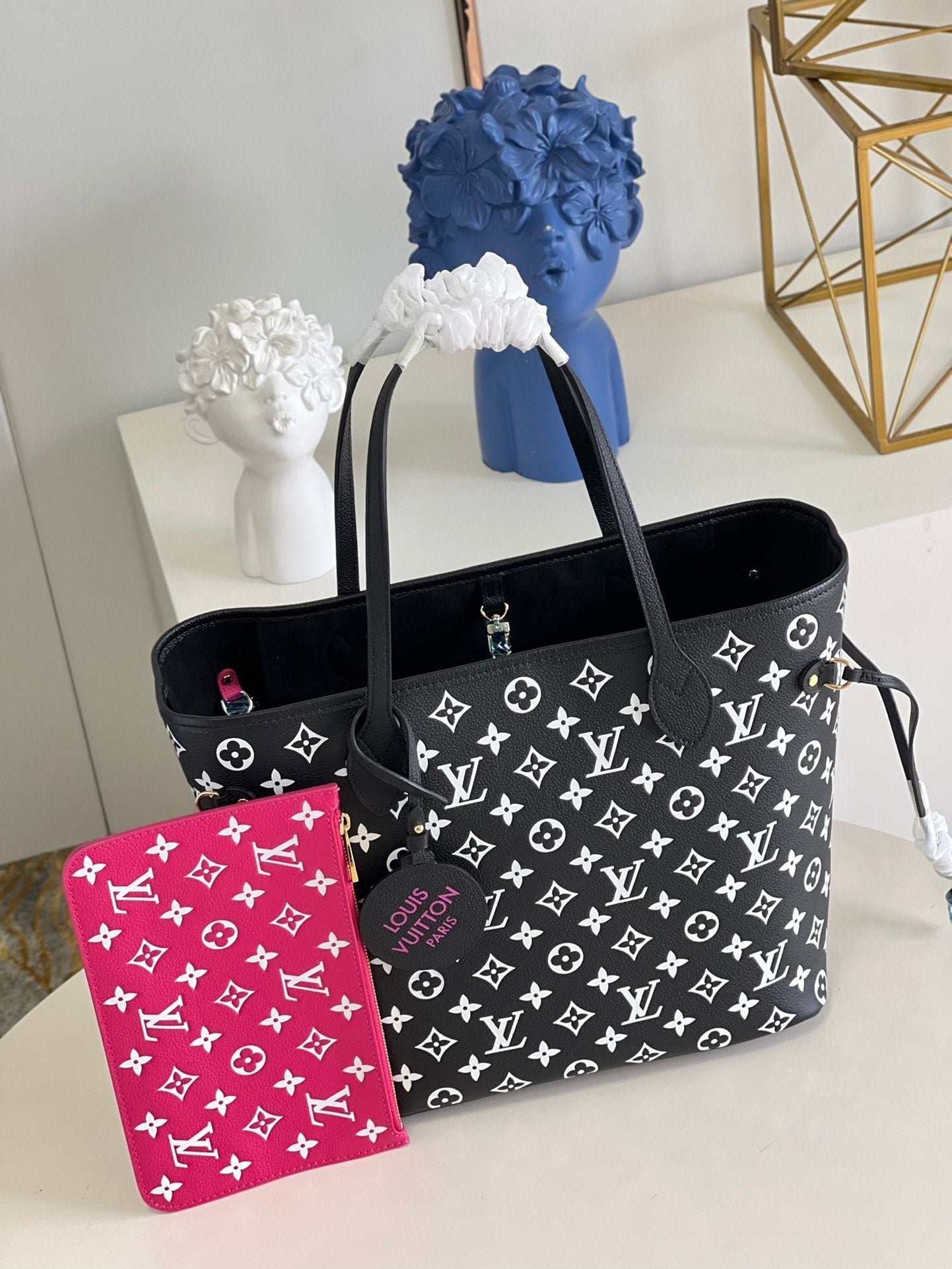 Top Quality Neverfull Mm Empreinte For Women Monogram Black Tote Bag M46103 8941