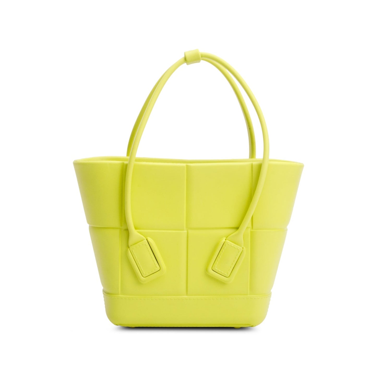Bottega Veneta Kiwi Rubber Arco Tote Mini Tote Bag