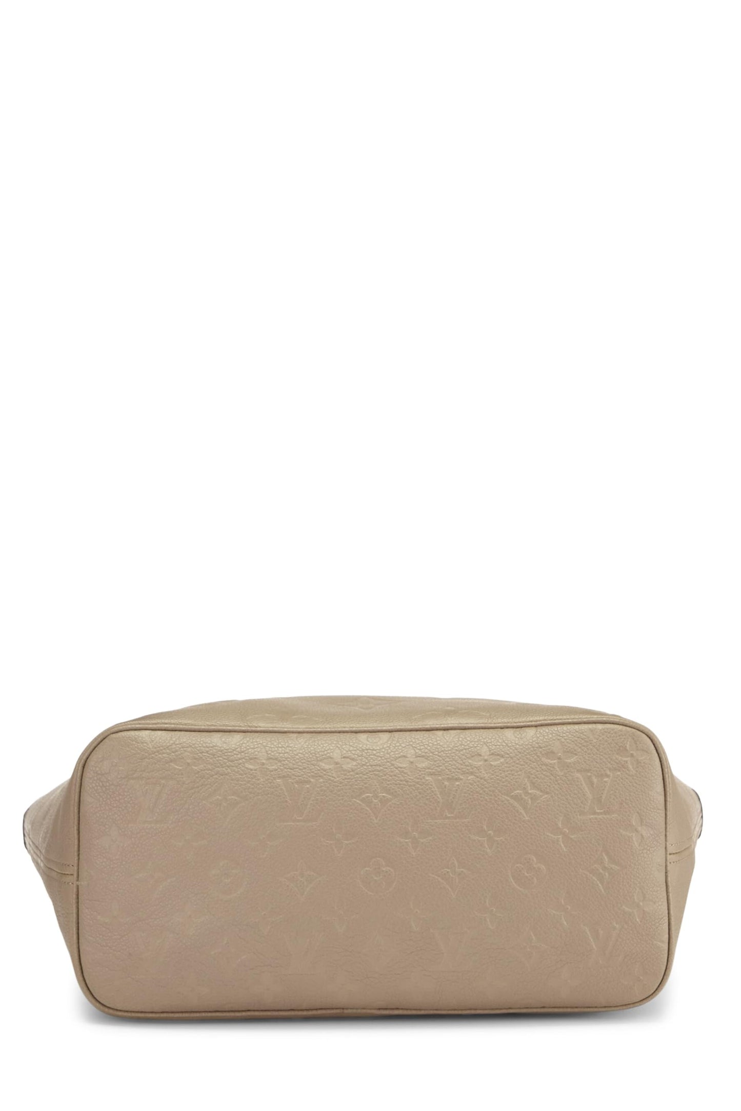 Louis Vuitton, Tourterelle Monogram Empreinte Giant Neverfull MM, Grey