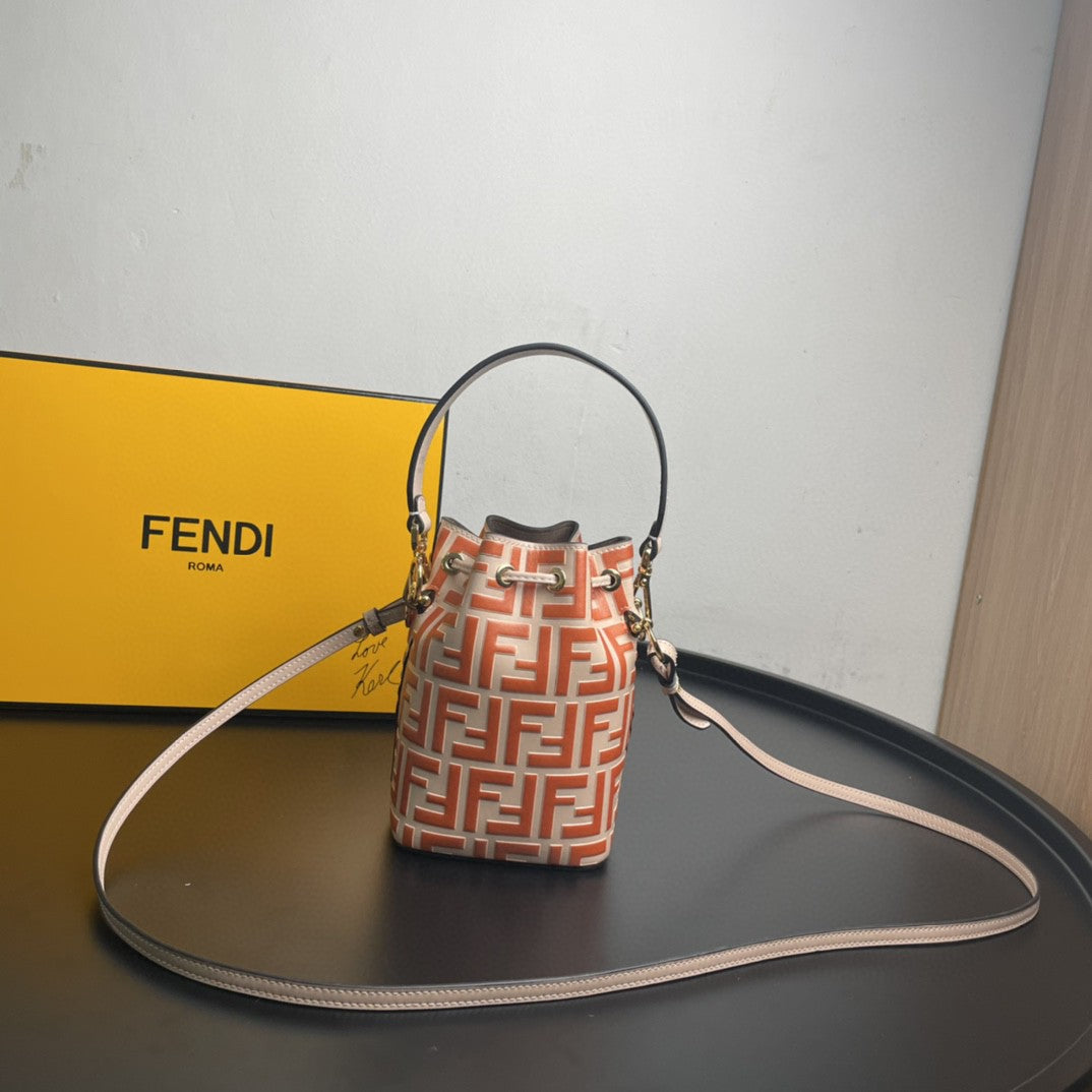 Mon Tresor Orange Mini Travel Bag