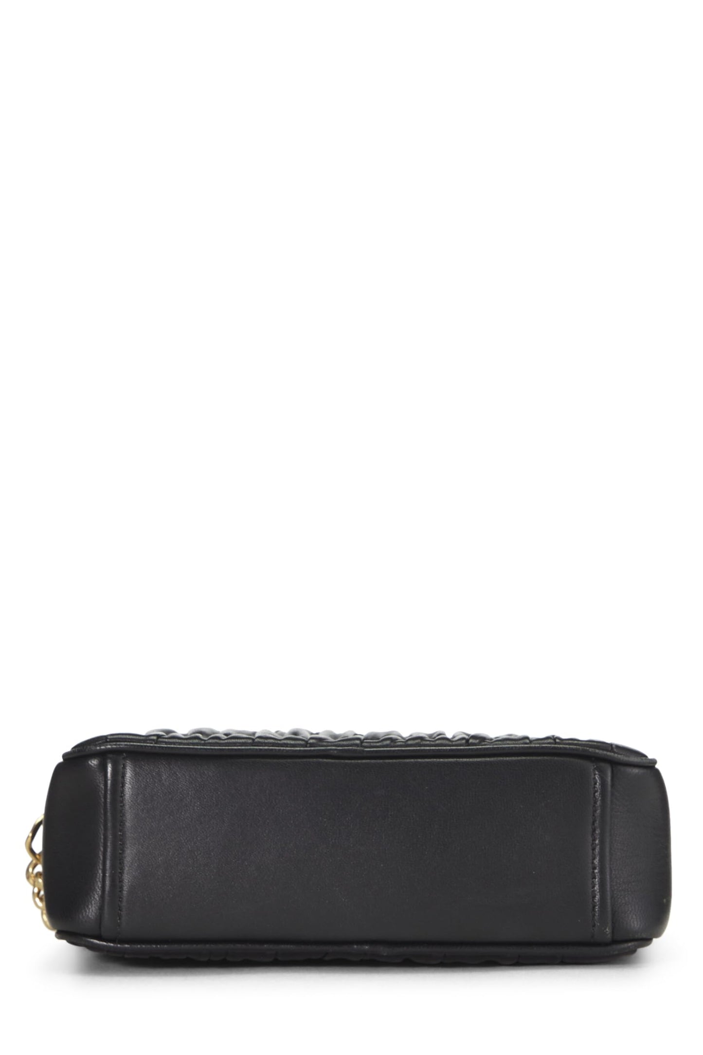 Prada Nappa Gaufre Camera Bag Black Crossbody Bag