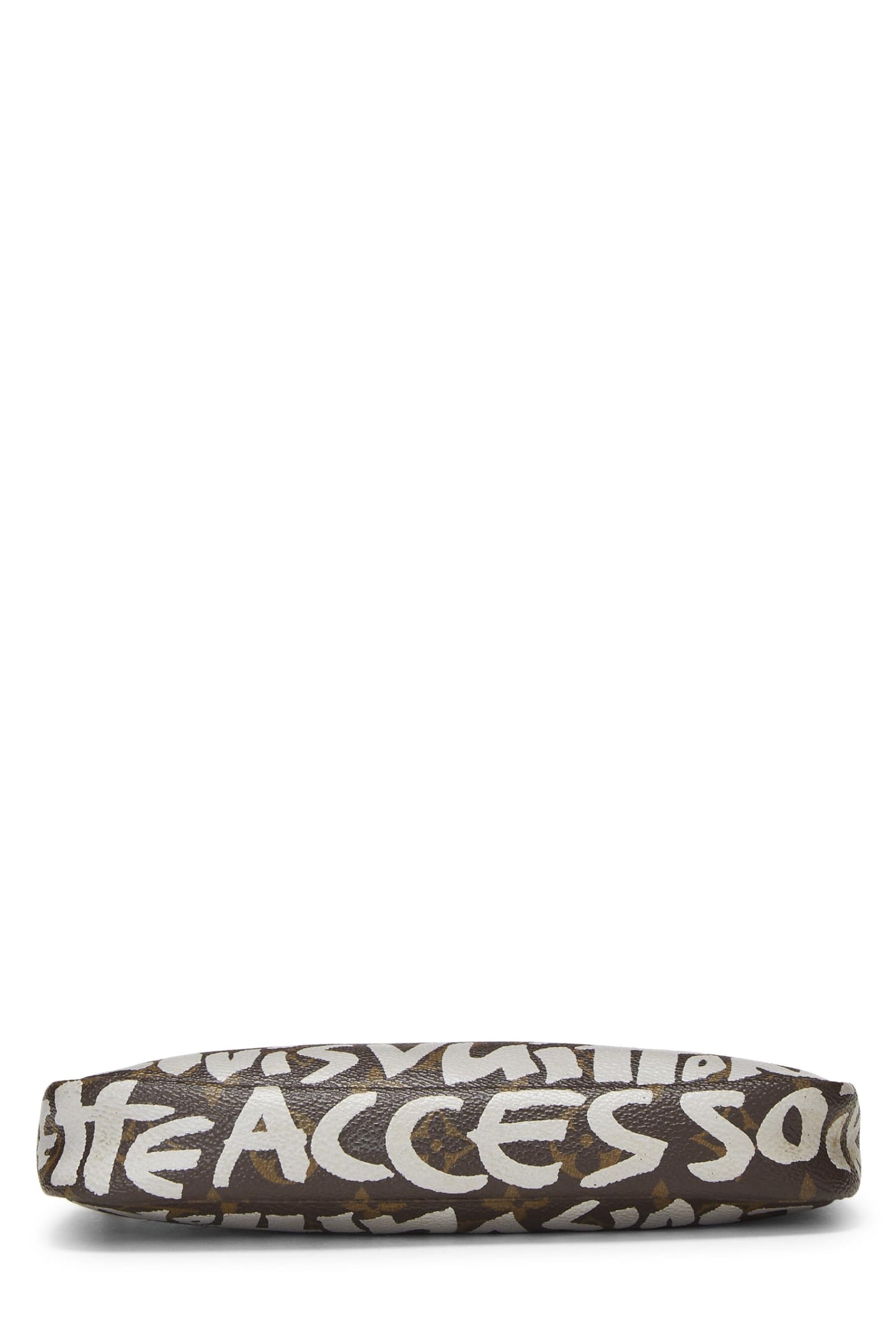 Louis Vuitton, Stephen Spro x Louis Vuitton Grey Monogram Graffiti Pochette Accessories, Grey