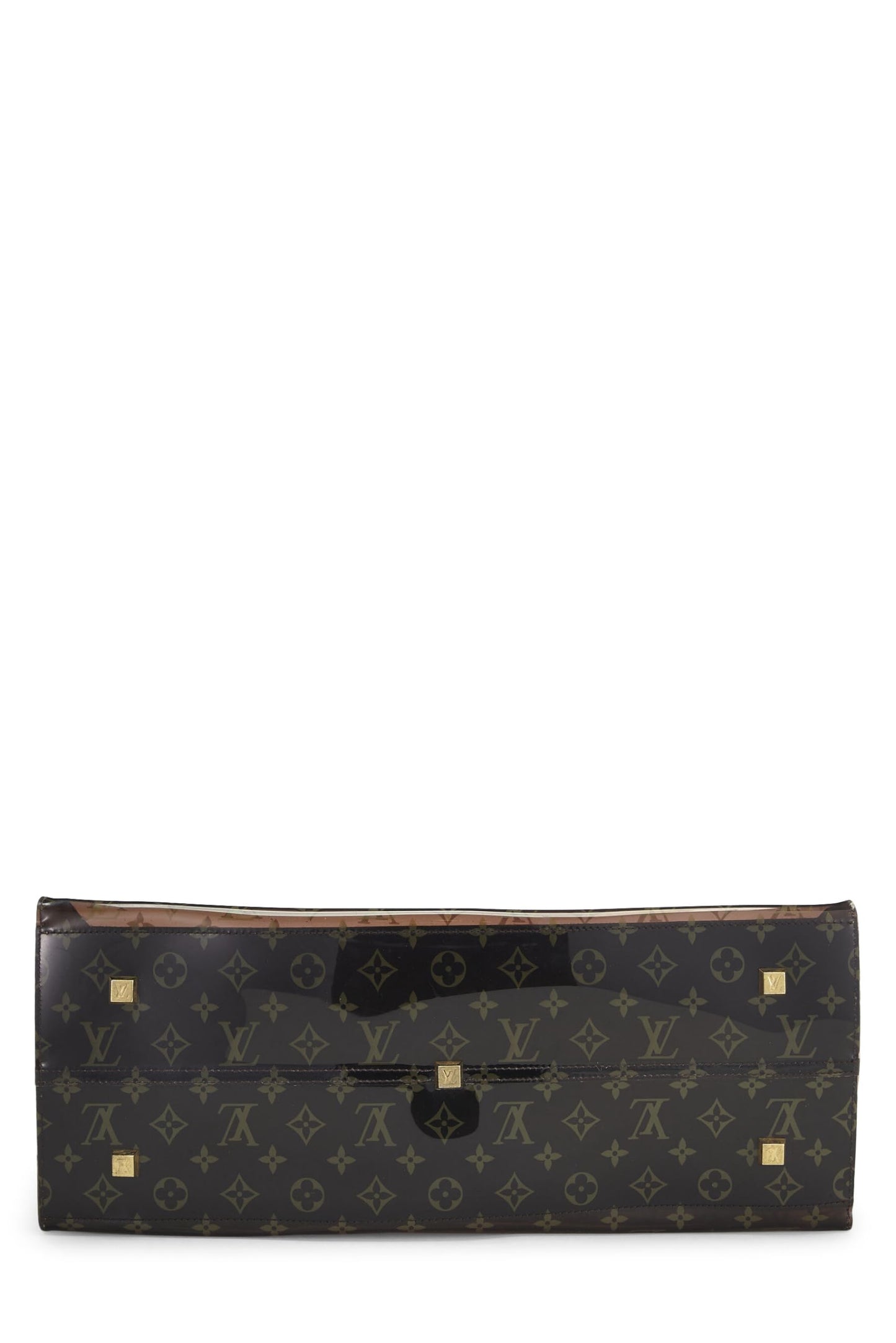 Louis Vuitton, Brown Monogram Vinyl Cruise Cabas Tote GM, Brown