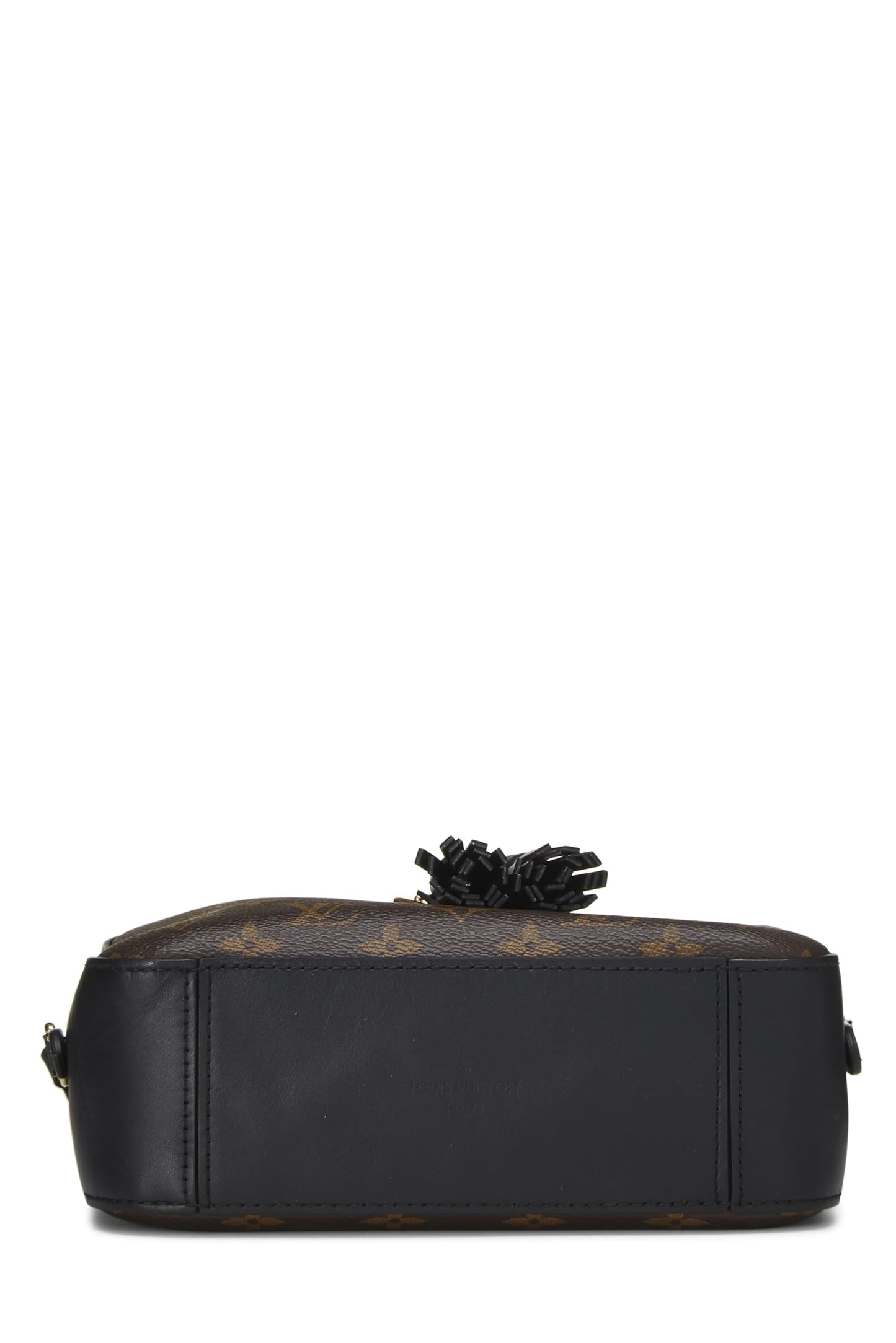 Louis Vuitton, Black Monogram Canvas Saintonge, Black