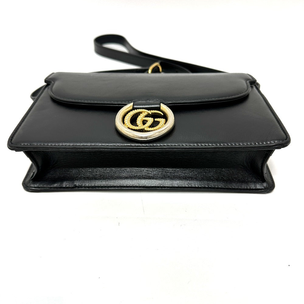 Gucci GG Marmont Leather Black Shoulder Bag