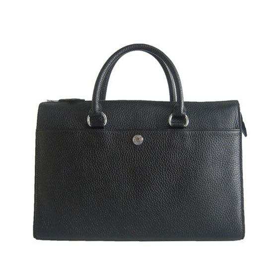 Hermes Luxury Briefcases Unisex Briefcase Cow Handbag Leather Travel Bag