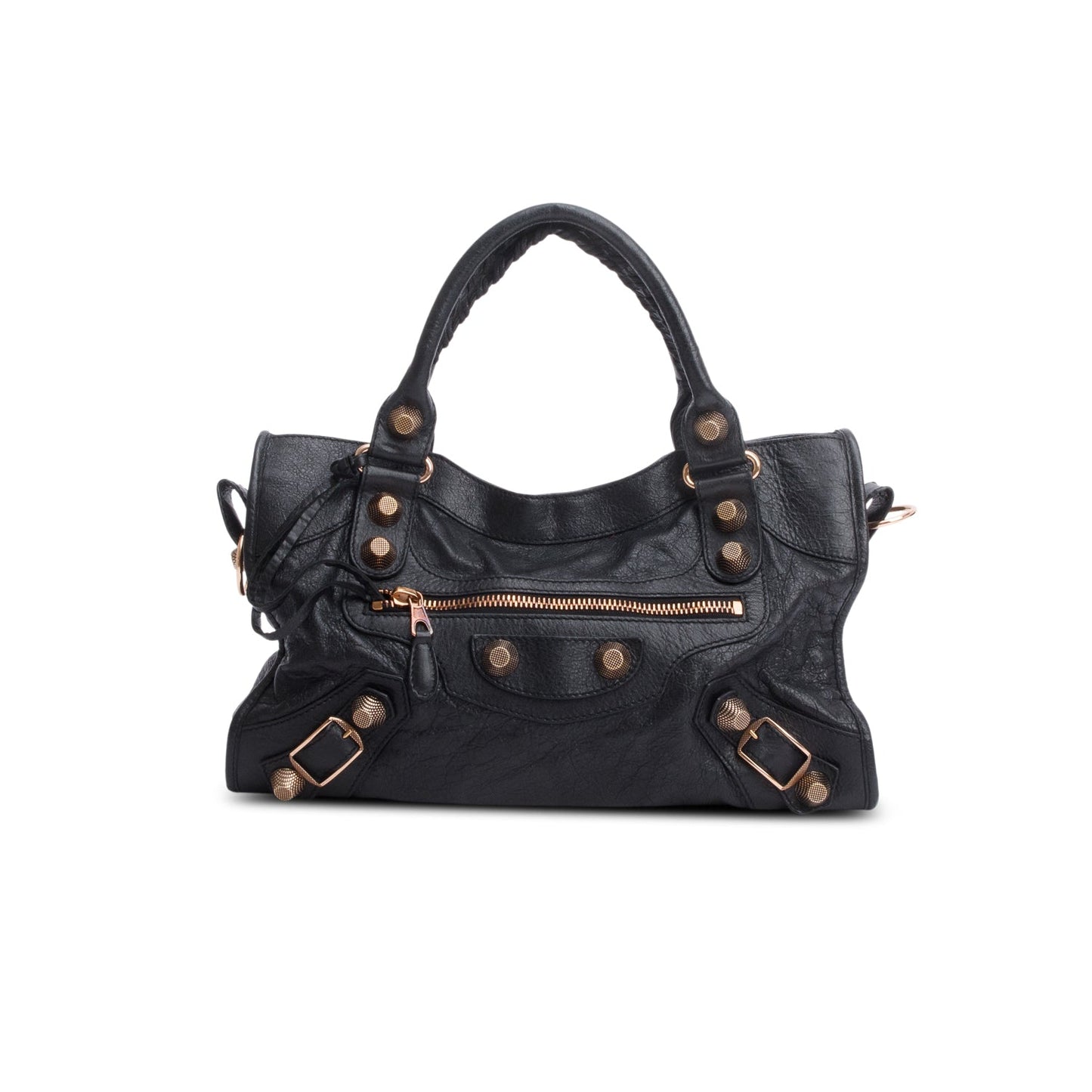 Balenciaga Agneau Giant City Bag Black Travel Bag