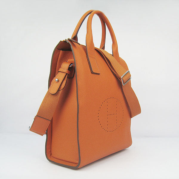 Hermes Luxury Toolbox Mens Orange Bag Travel Bag