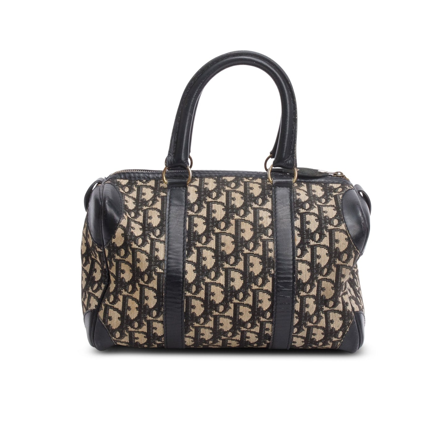 Dior Christian Navy issimo Boston Bag Small Travel Bag
