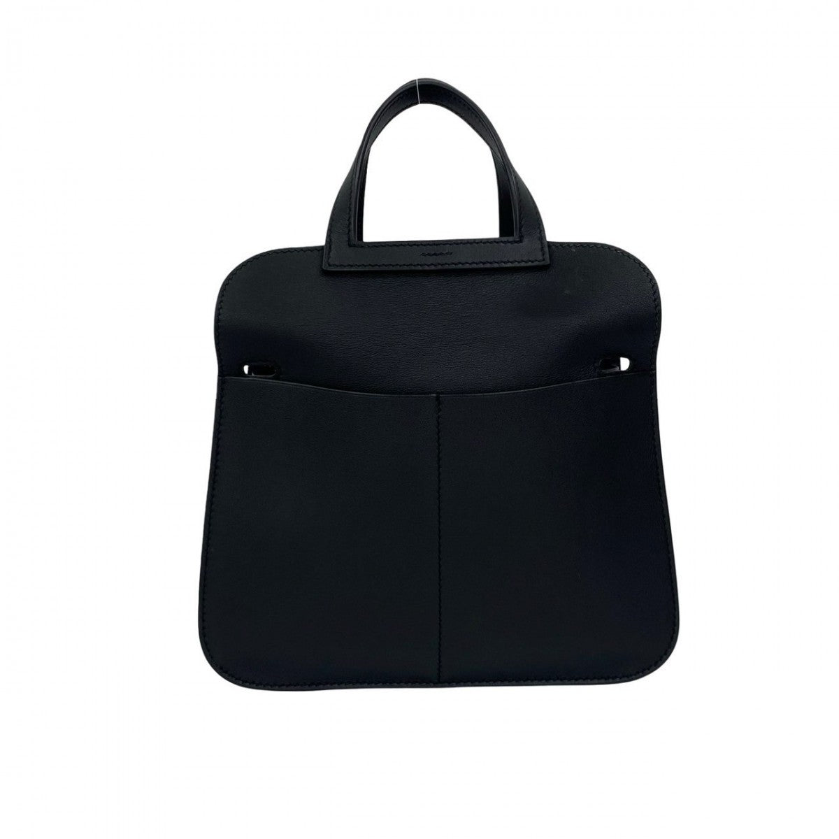 Hermes Shoulder Bag Vaux Swift Arzan Women Black Mini