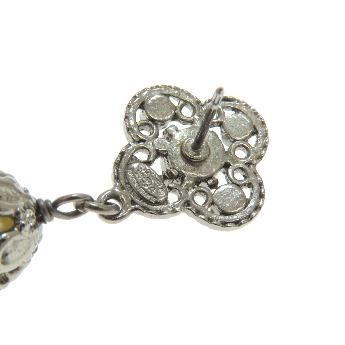 Chanel Pierce Silver Jewelry