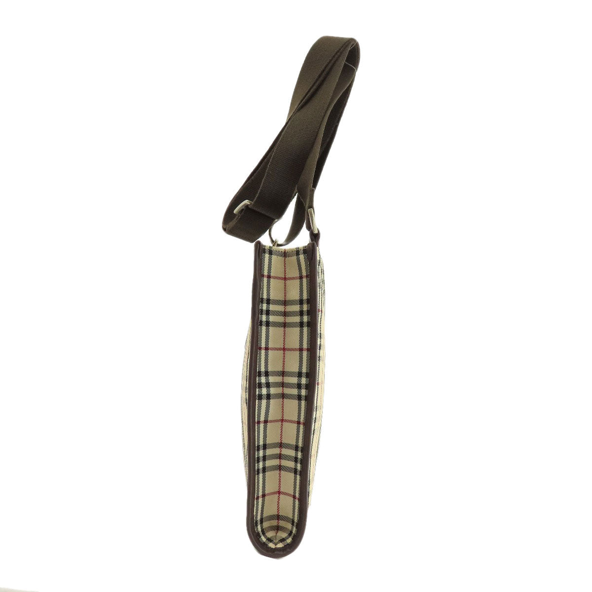 Burberry Shoulder Bag Nova Check Canvas Beige