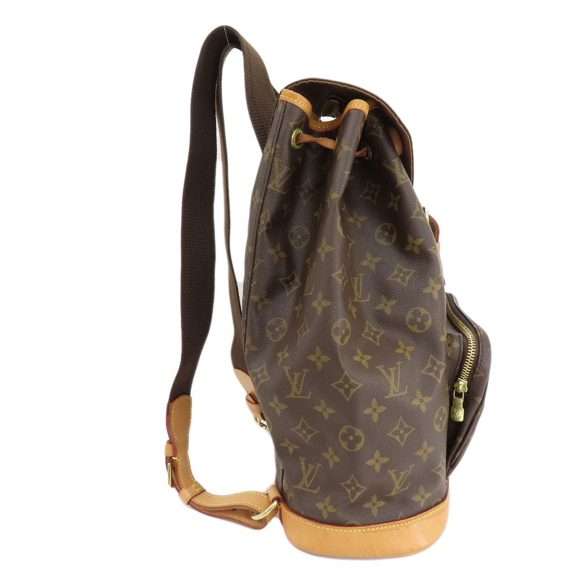 Louis Vuitton Backpack M51135 MontsourisGM Monogram Canvas Brown 2