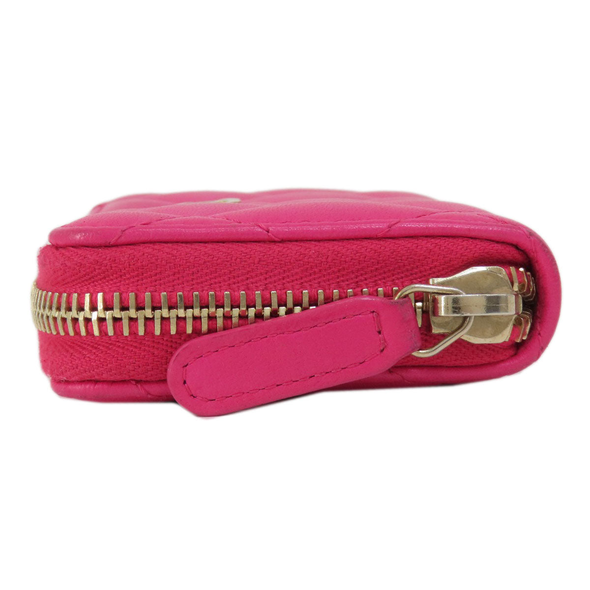 Chanel Coin lambskin Matrasse Pink Handbag