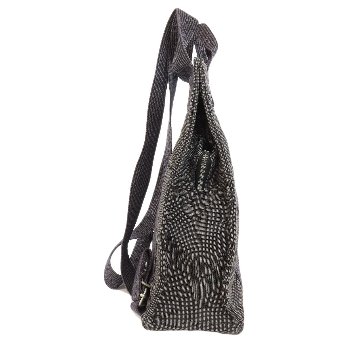 Hermes Backpack Her Line Ad Mm Canvas Gray 65811006