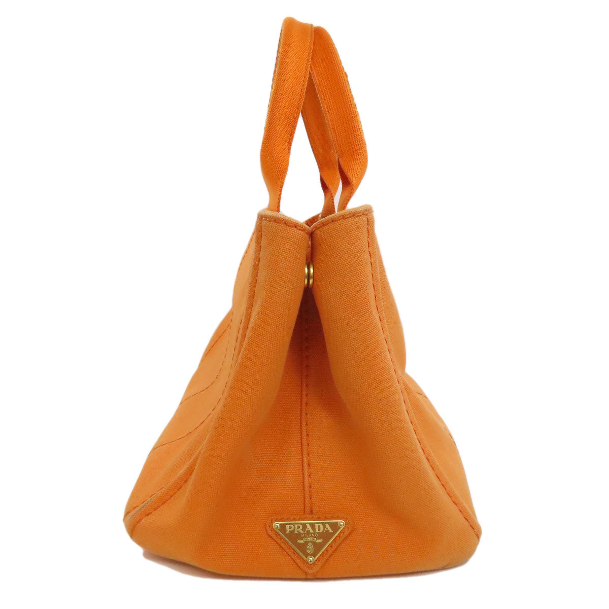 Orange Canapa Canvas Travel Bag