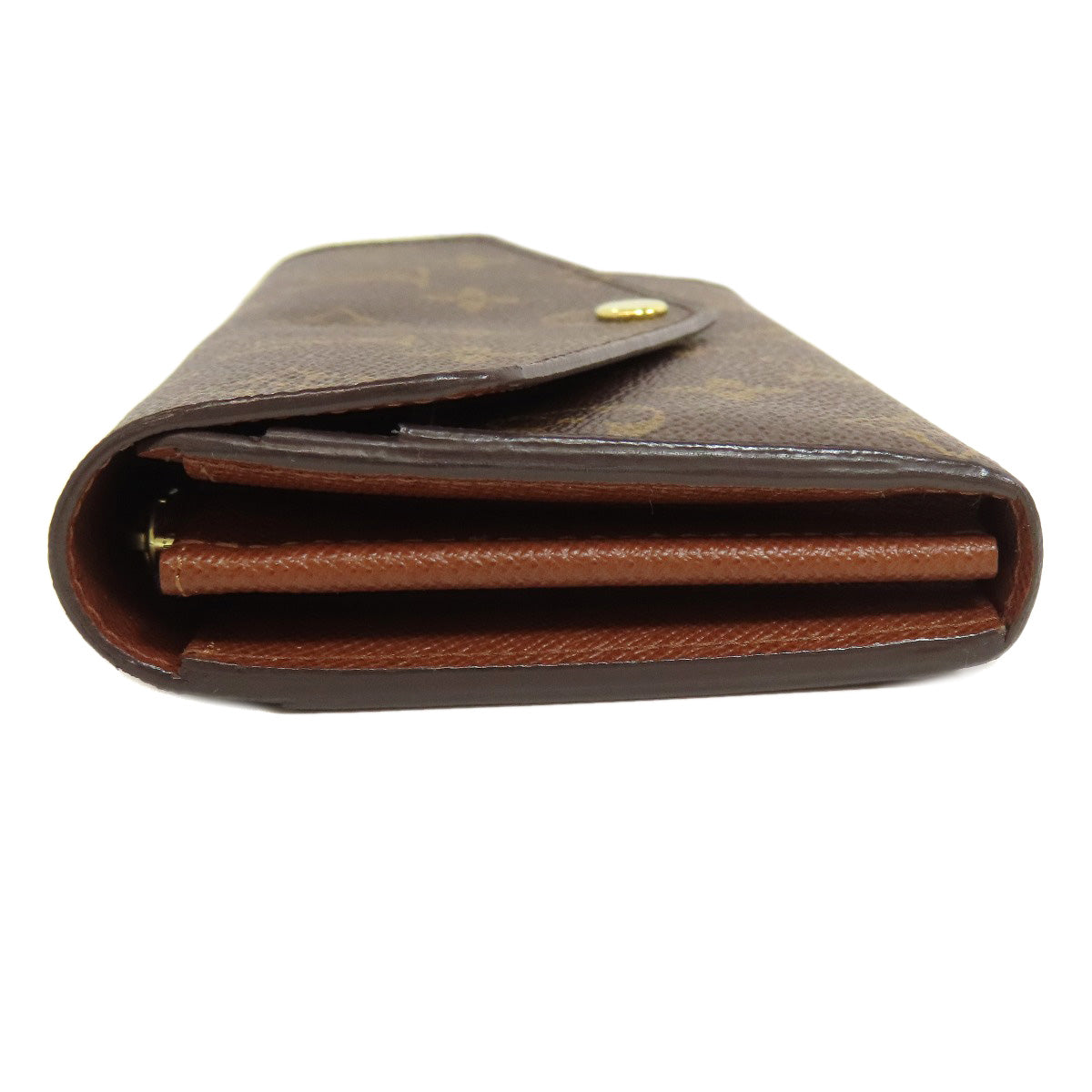 Louis Vuitton Long Purse M60531 Portefeuille Sarah Monogram Canvas Brown Wallet Case 2