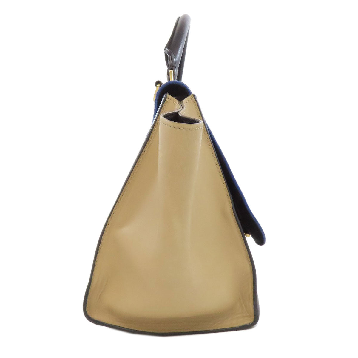 Calfskin, Multicolor Trapeze Way Women Suede Travel Bag