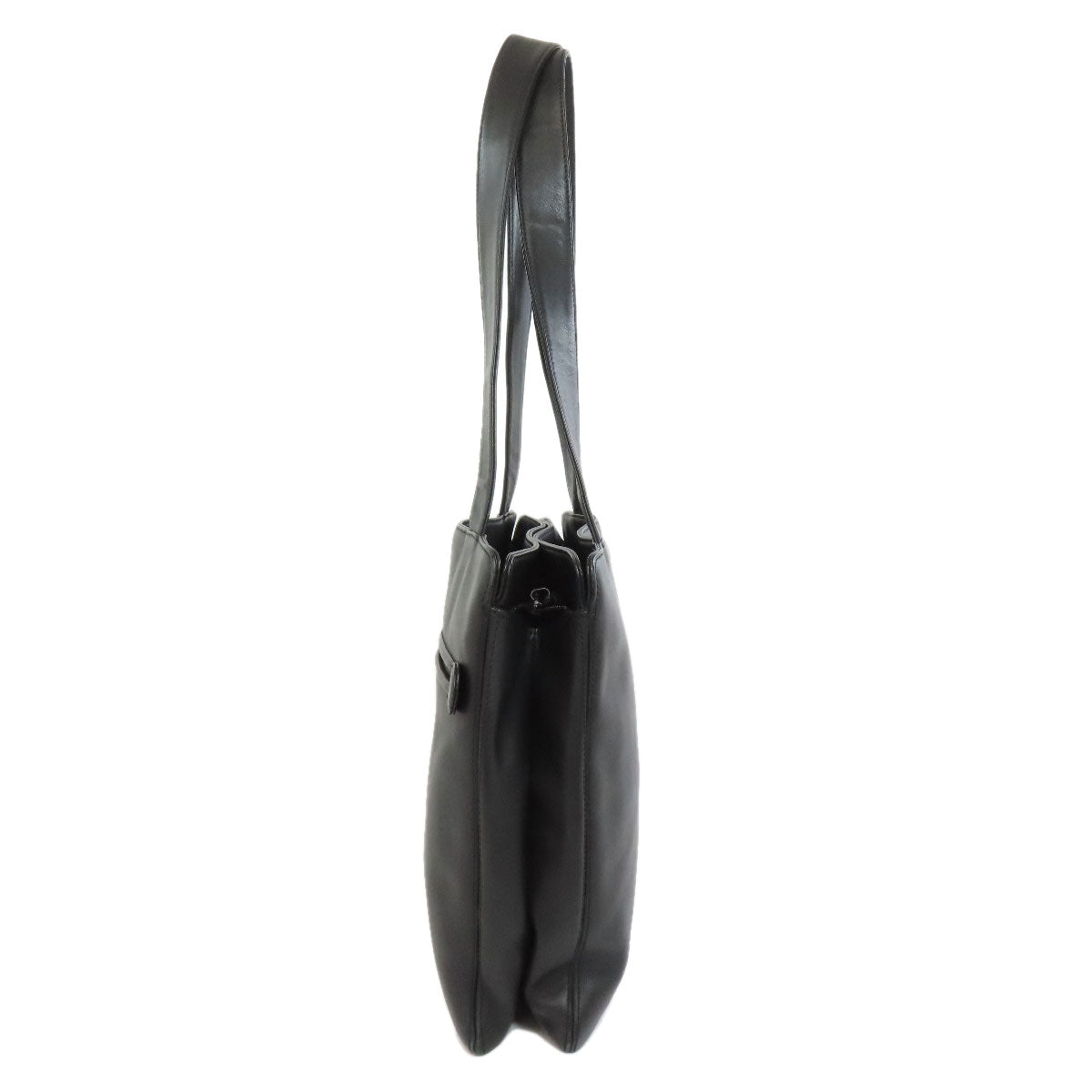 Chanel Calfskin COCO Mark Black Tote Bag