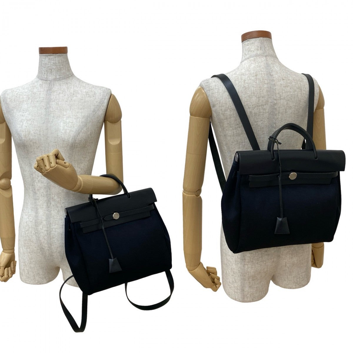 Hermes Backpack Towar Officier Herbag Ad Pm Black