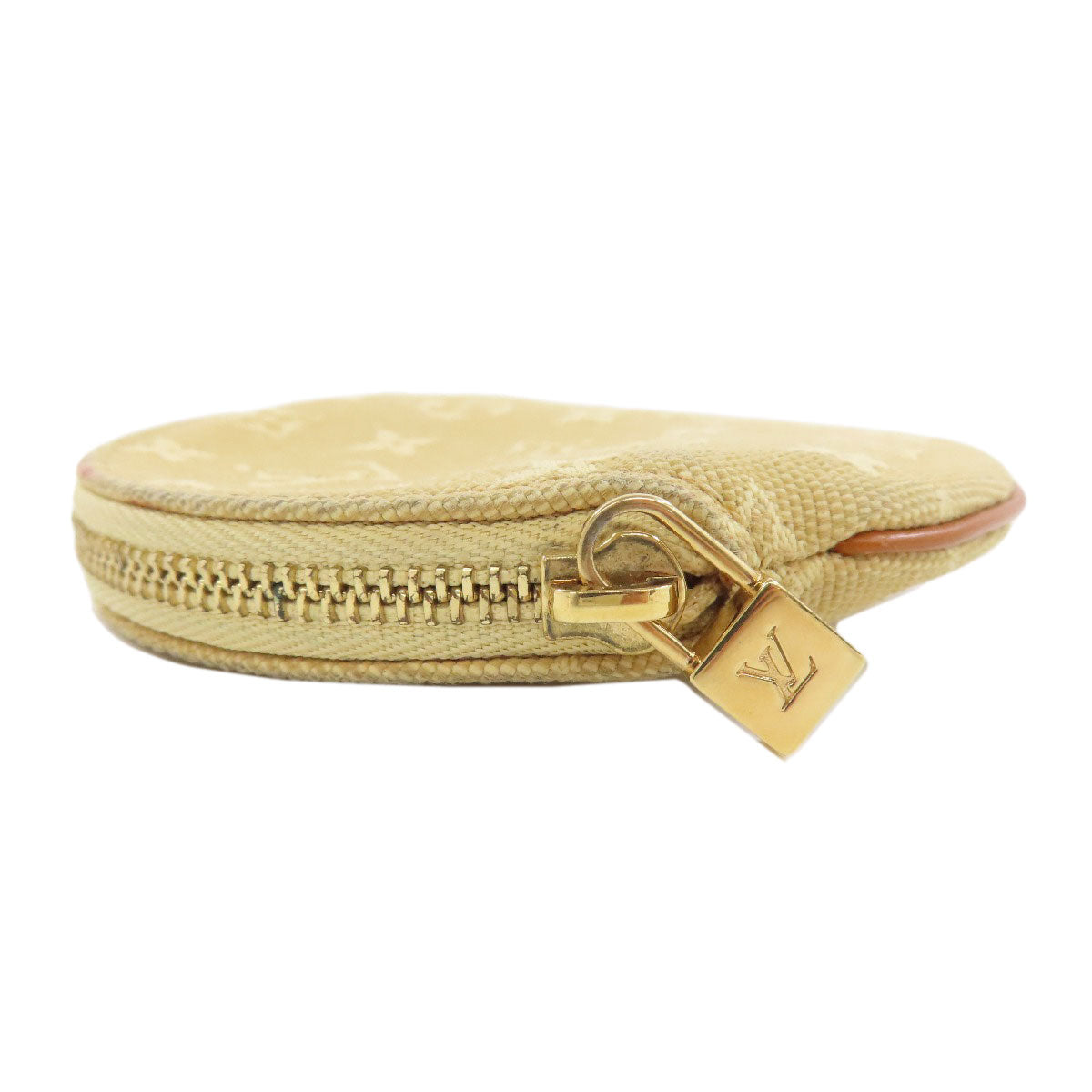 Louis Vuitton Coin M92452 run Portonet Ron Monogram Beige Mini Bag