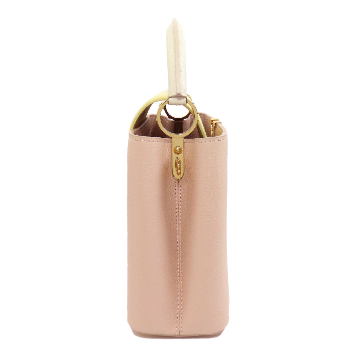 Louis Vuitton M22514 Taurillon Clemence Capusine BB Leather Pink Hat