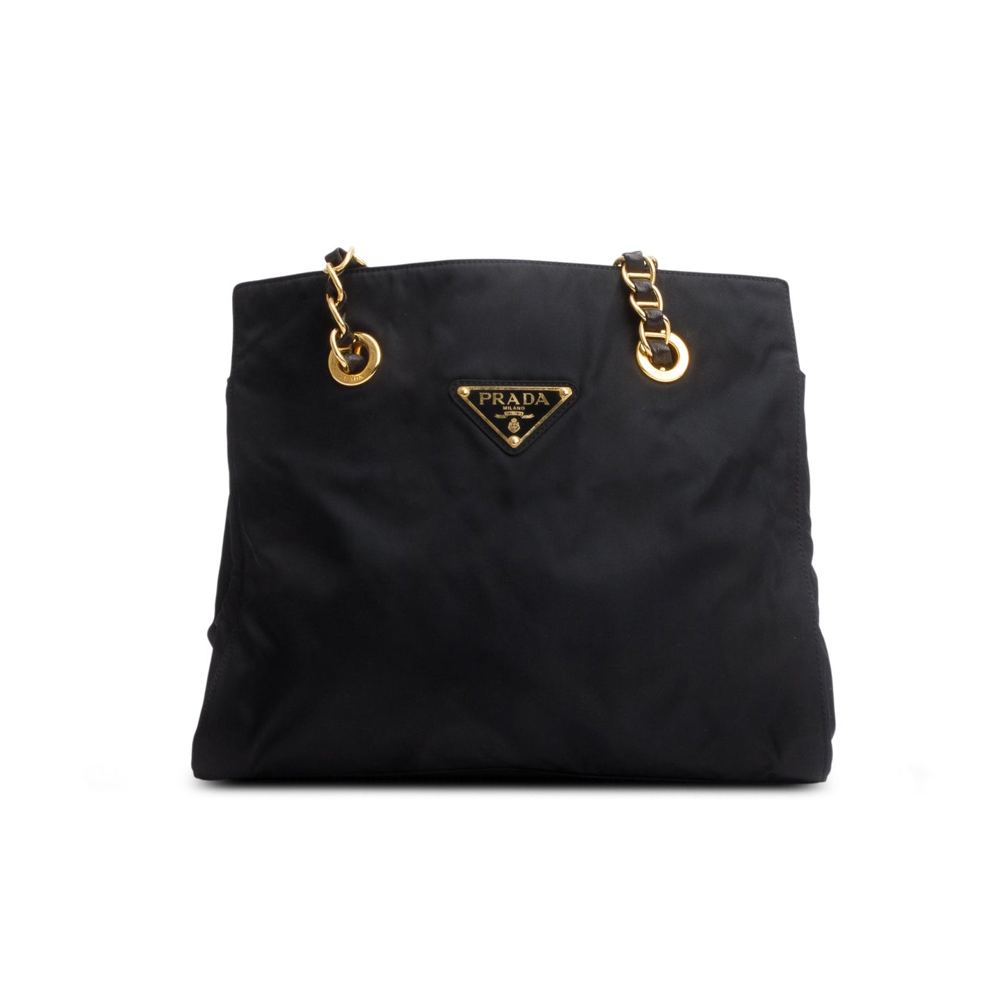 Prada Tessuto Shoulder Bag Nylon Black
