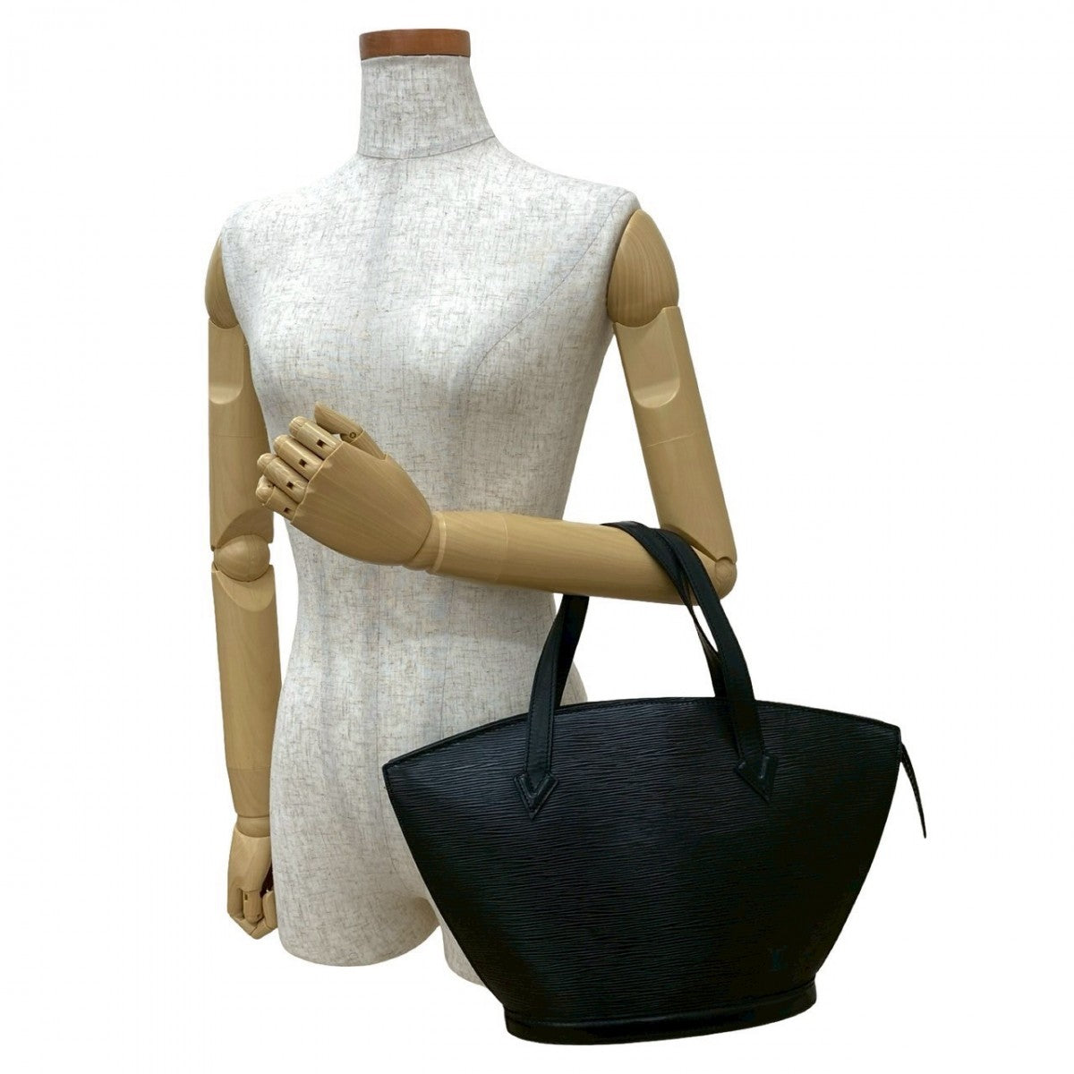 Louis Vuitton Epi Sun jack Leather Black Handbag