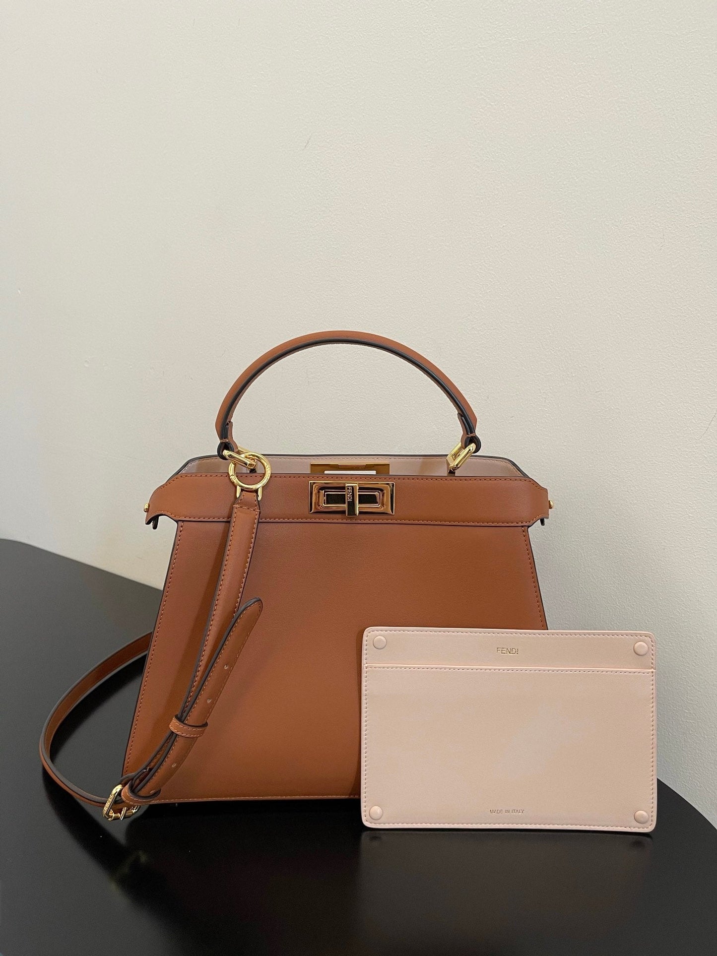 Iseeu Petite Brown Small Travel Bag