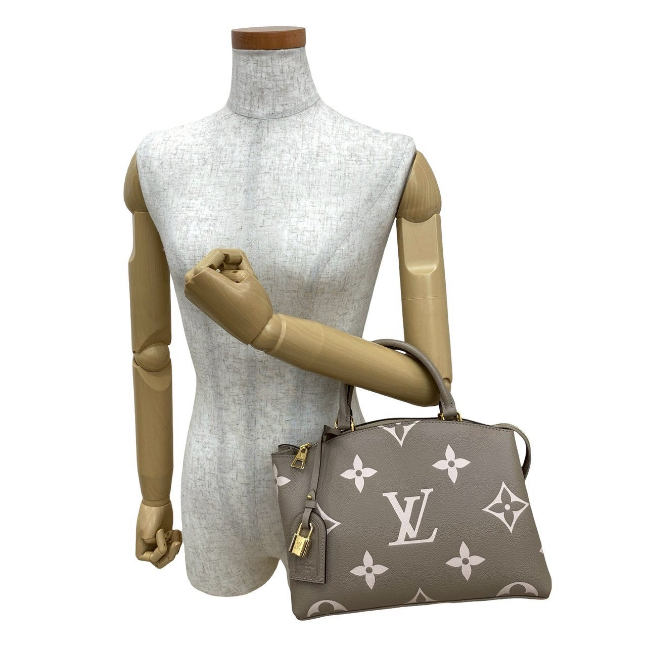 Louis Vuitton Ann Platt Ann Platt Petit Monogram Beige Handbag