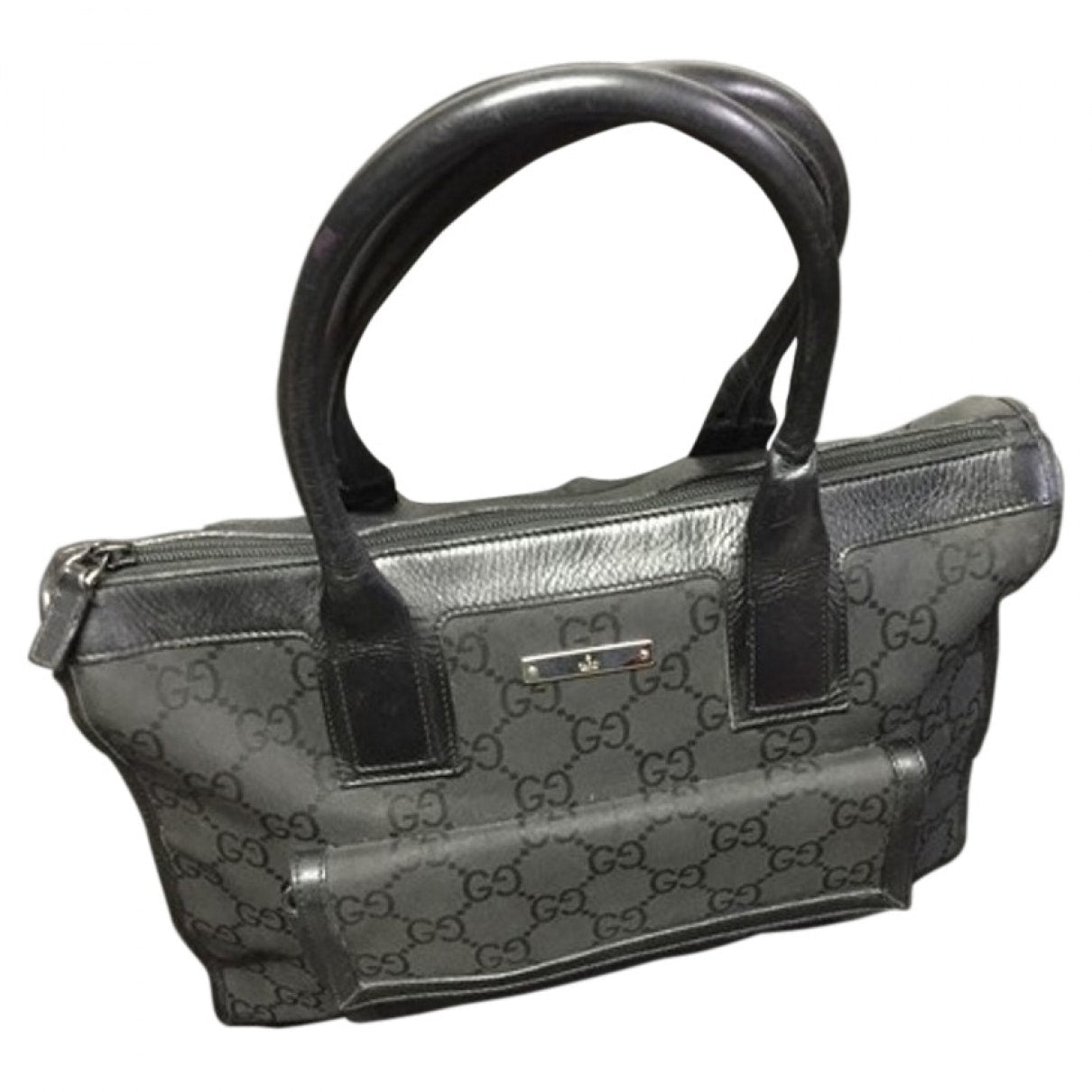 Gucci black cloth handbag