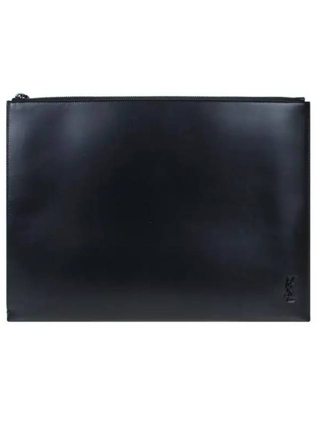YSL Saint Laurent Saint Laurent Trending Logo Tiny Clutch Bag Monogram Black