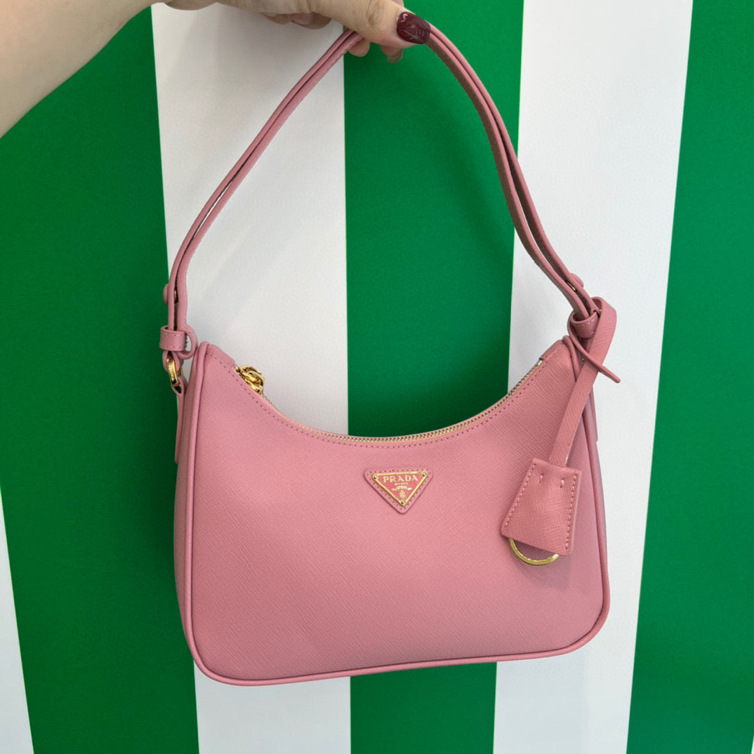 Prada Bolsa Luxury Handbag Travel Bag