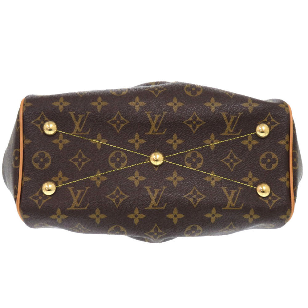Louis Vuitton M40143 Tivoli PM Monogram Canvas Brown Handbag 6A0147Bzz5A2