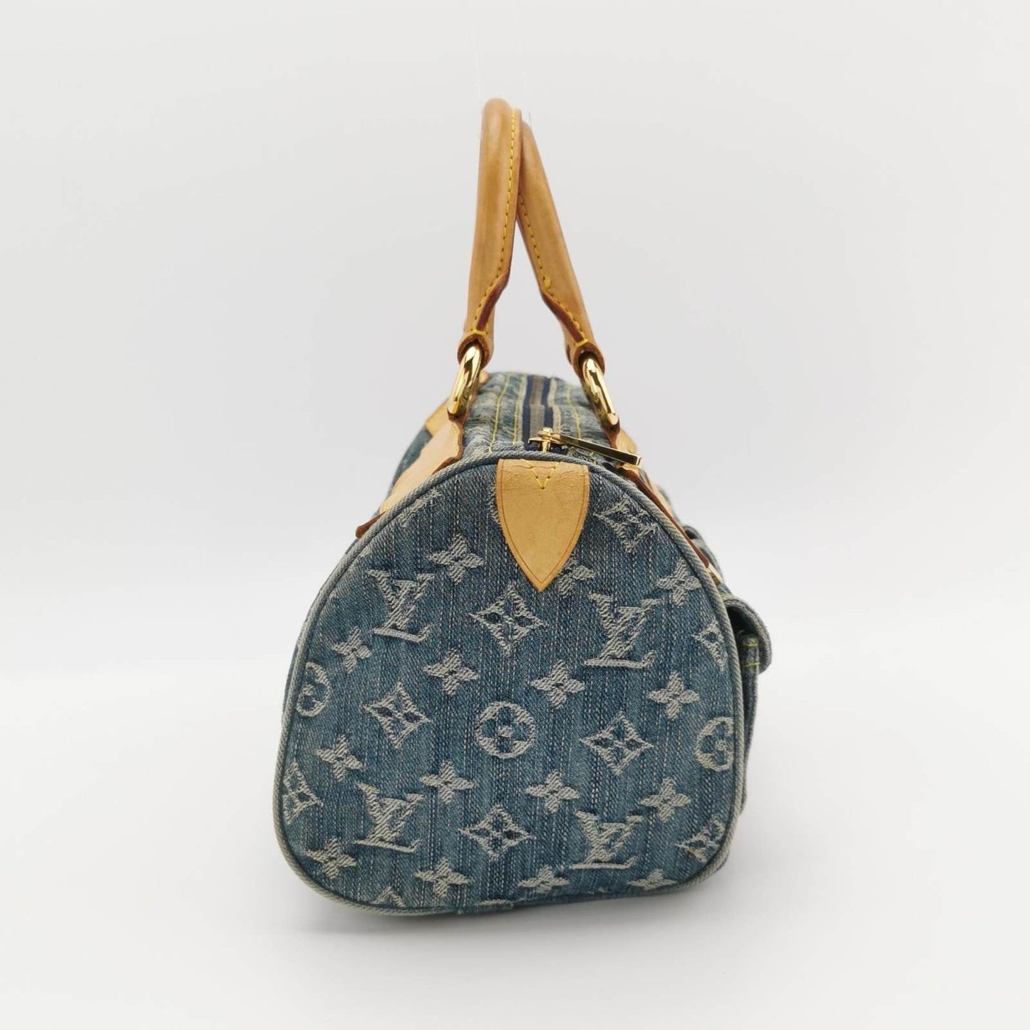 Louis Vuitton Denim Neo Speedy Boston Travel Bag Bag 1