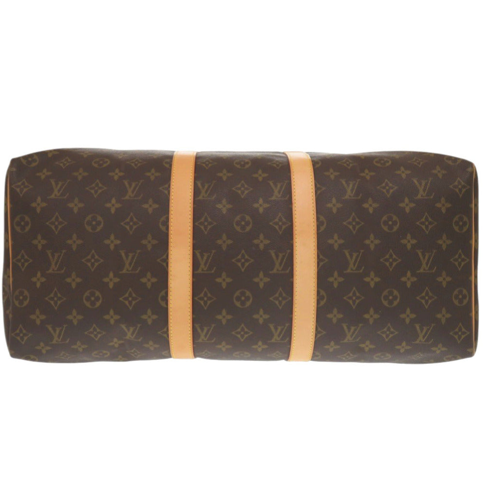 Louis Vuitton Boston Duffel M41426 Keepall 50 Monogram Canvas Brown Travel Bag 6F0512I6Nb1