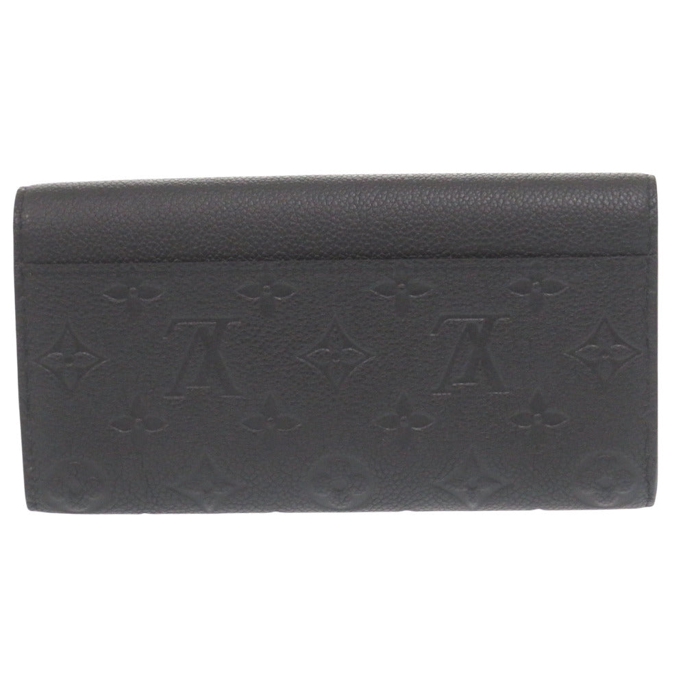Louis Vuitton Long Purse M61182 Ann Platt Monogram Black Wallet Case