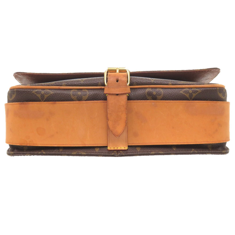 Louis Vuitton M51252 Cartouchiere 26 Monogram Canvas Brown Shoulder Bag 6J1234Ss5A5