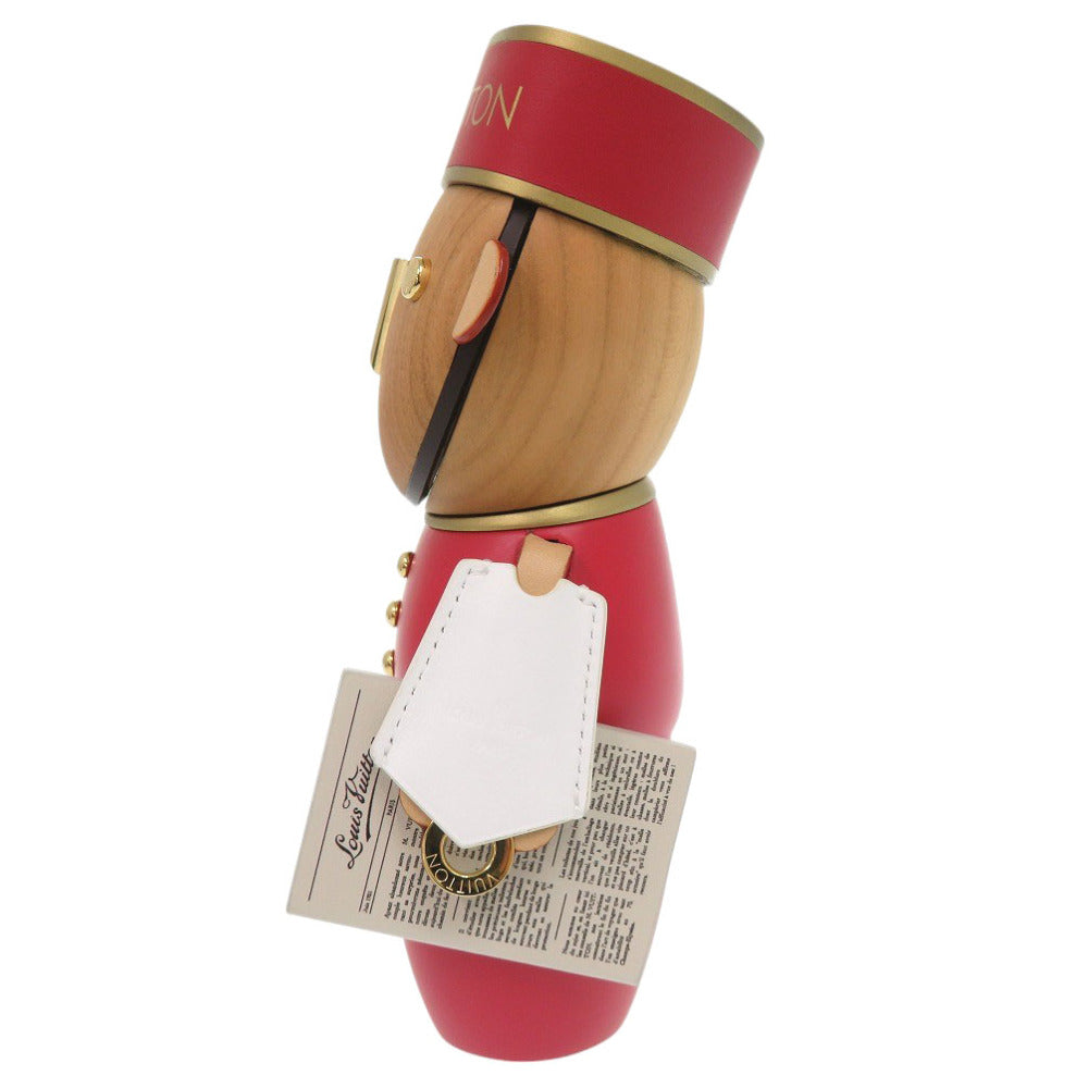 Louis Vuitton object Wood Gaston Porter Bellboy Red Handbag