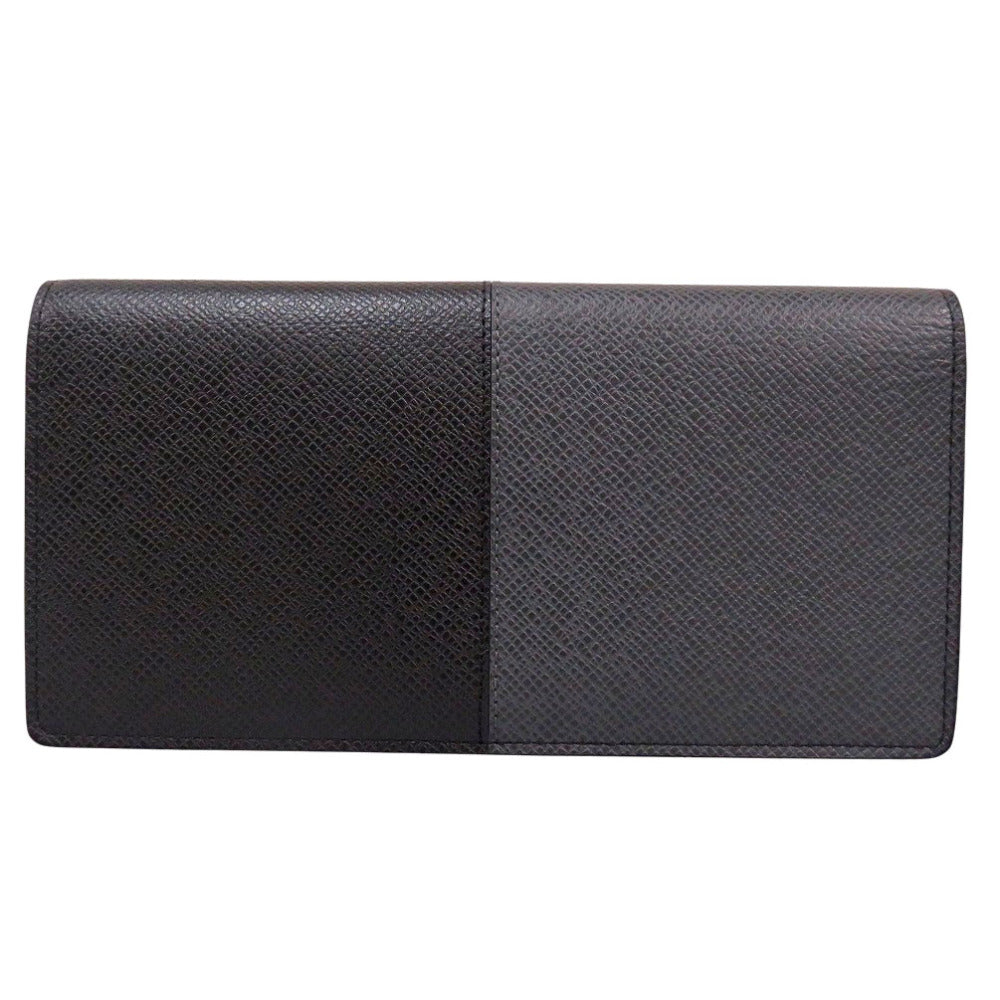 Louis Vuitton Long Purse M30715 Taiga Gray Wallet Case