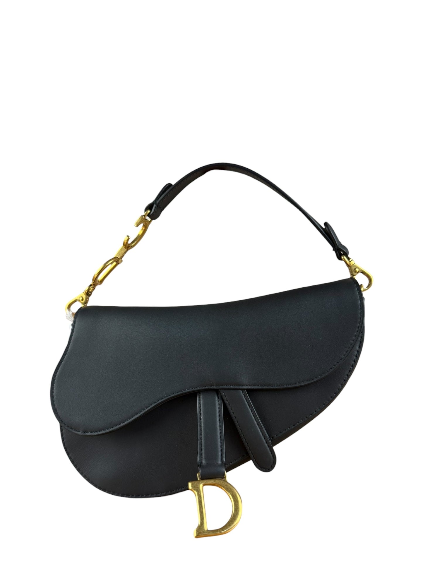 Dior Handbag Christian Saddle Bag Black Mini Mini Bag Mini Saddle Bag