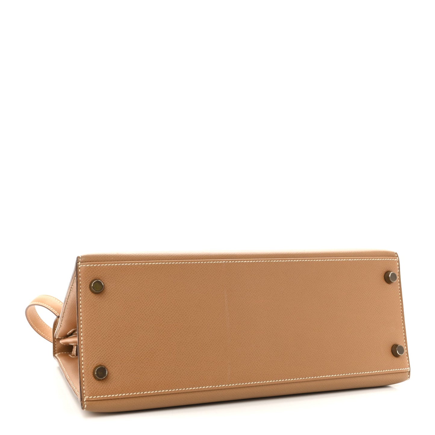 Hermes Courchevel Kelly Sellier Tabac Camel Handbag Travel Bag Tabac Camel 1754476