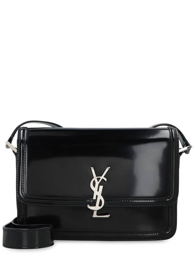 YSL Saint Laurent Saint Laurent Trending Solferino Shoulder Bag Leather Black