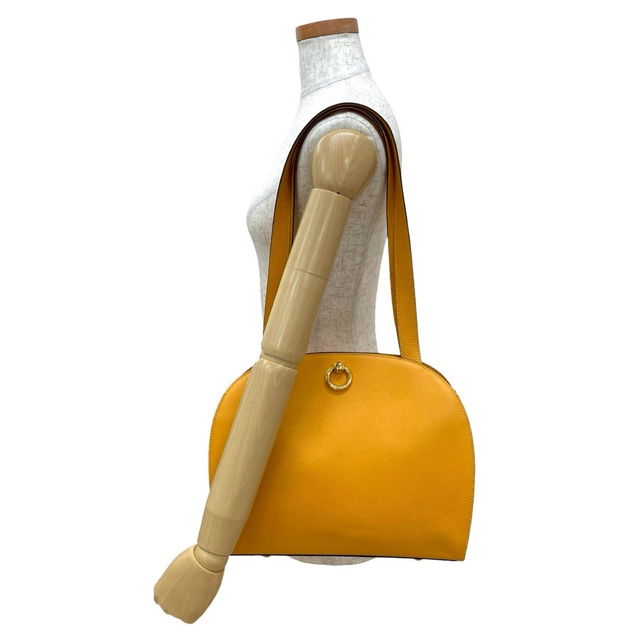 Tote Bag Yellow Leather